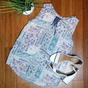 Tom Tailor - Vintage Print Tank Top